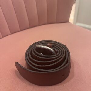 Brown Madewell Italian Leather Belt